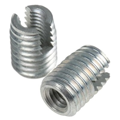 Böllhoff Galvanised Steel Threaded Insert M6 with 10 mm Flange Diameter, 9.4 mm Fixing Hole Diameter, 14 mm 56000000080/01