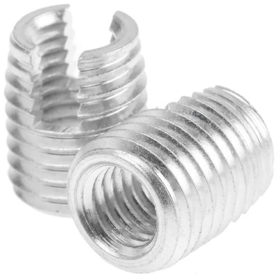 Böllhoff Galvanised Steel Threaded Insert M8 with 12 mm Flange Diameter, 11.4 mm Fixing Hole Diameter, 15 mm 56000000081/01