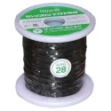 Sunhayato JUNFLON Series Black 0.08 mm² Hook Up Wire, 28 AWG, 100 m, Ethylene Tetrafluoroethylene AWG28-100-K