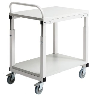 Treston Workbench Accessory Push Handle for Trolley Laminated Plastic 500mm PUSH50
