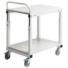 Treston Workbench Accessory Push Handle for Trolley Laminated Plastic 500mm PUSH50