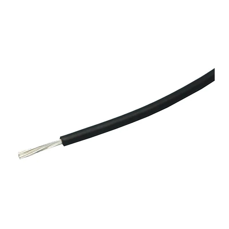 Hitachi Black 5.2 mm² 10 AWG Hook Up Wire with 35 x 0.45 mm Copper Strands, 20 m PEX Jacket, 600 V Rated MLFC 5.5SQ 20M