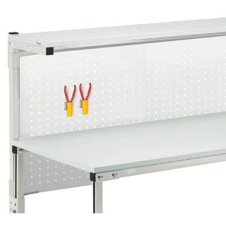 Treston Aluminium Perforated Back Panel Workbench Accessory RL150 1.42m Width 750mm Height RL150