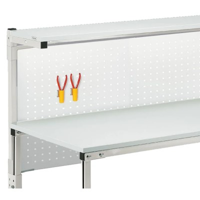 Treston Aluminium Perforated Back Panel Workbench Accessory RL150 1.42m Width 750mm Height RL150