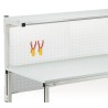 Treston Aluminium Perforated Panel Workbench Accessory 1.72m Width 750mm Height RL180