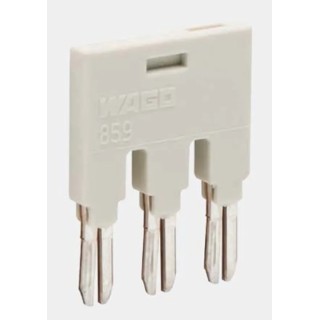 WAGO 859 Series DIN Rail Terminal Accessories for Use with 857.859 Signal Conditioner 859-403