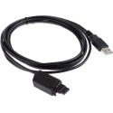 WAGO USB Configuration Connecting Cable Male Plug Black 2.5m Jumpflex Series 750-923