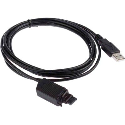 WAGO USB Configuration Connecting Cable Male Plug Black 2.5m Jumpflex Series 750-923