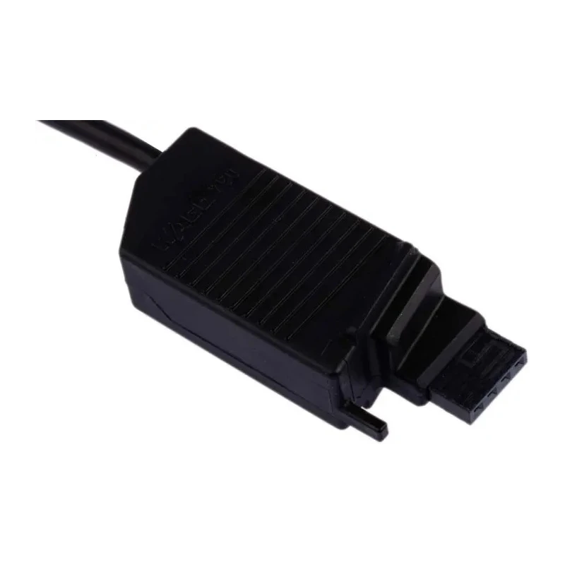 WAGO USB Configuration Connecting Cable Male Plug Black 2.5m Jumpflex Series 750-923