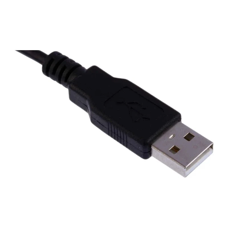 WAGO USB Configuration Connecting Cable Male Plug Black 2.5m Jumpflex Series 750-923