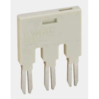WAGO 859 Series DIN Rail Terminal Accessories for Use with 857.859 Signal Conditioner 859-404