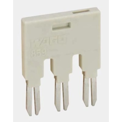 WAGO 859 Series DIN Rail Terminal Accessories for Use with 857.859 Signal Conditioner 859-404