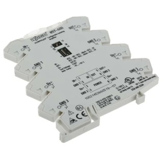 WAGO Signal Conditioner Current/Voltage Input, Current/Voltage Output, 24V dc Supply IECEx/ATEX 857-400