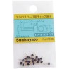 Sunhayato Black Insulated Terminal Post Phosphor Bronze Body RoHS Compliant Japan SLC-33-G-K