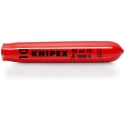 Knipex Red Plastic Self-Locking Protection Cap 80 mm Length 16 mm Width 98 66 10
