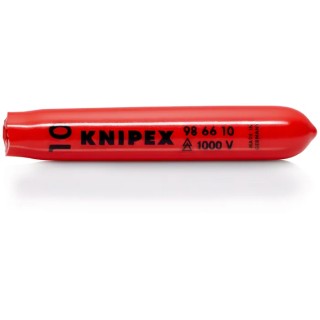 Knipex Red Plastic Self-Locking Protection Cap 80 mm Length 16 mm Width 98 66 10