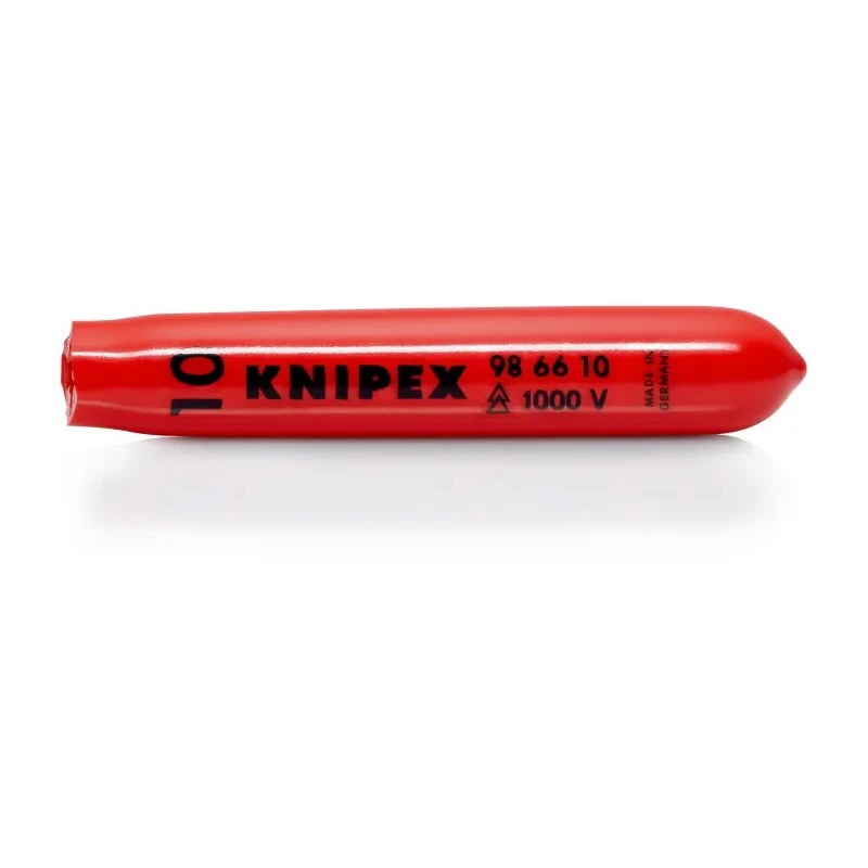 Knipex Red Plastic Self-Locking Protection Cap 80 mm Length 16 mm Width 98 66 10
