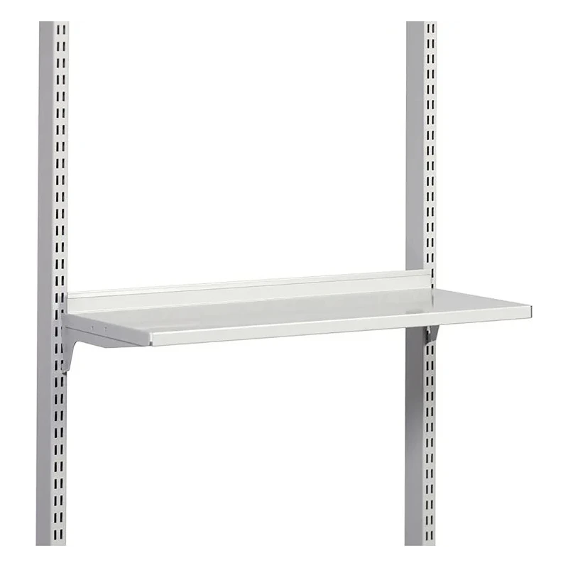 Treston Grey Powder Coated Steel Shelf 89 mm Width, 400 mm Depth, 50 kg Load Capacity 852769-49