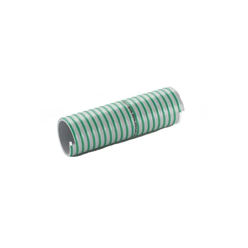 Contitech Polyvinyl Chloride Hose Pipe 38 mm ID 47 mm OD Green Reinforced 10 m Arizona Superelastic 170038RS10