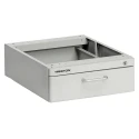 Treston Steel Drawer Unit 1 with Composite Board Drawer, 135 mm x 370 mm x 460 mm, Grey LMC01