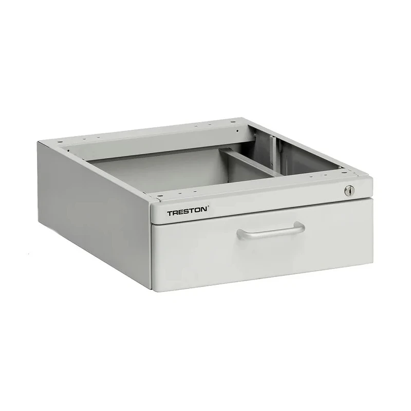 Treston Steel Drawer Unit 1 with Composite Board Drawer, 135 mm x 370 mm x 460 mm, Grey LMC01