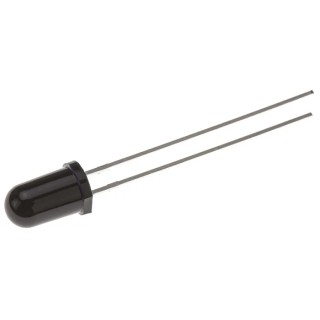 ams OSRAM Infrared Phototransistor 20 ° Half Sensitivity, Through Hole 2-Pin 5 mm (T-1 3/4) Package SFH 313 FA-3/4