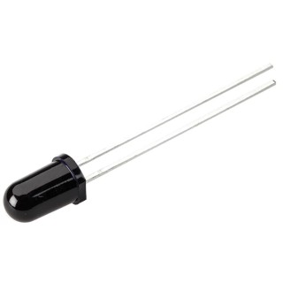 ams OSRAM 20° Infrared Phototransistor Through Hole 5 mm (T-1 3/4) Package SFH 313 FA