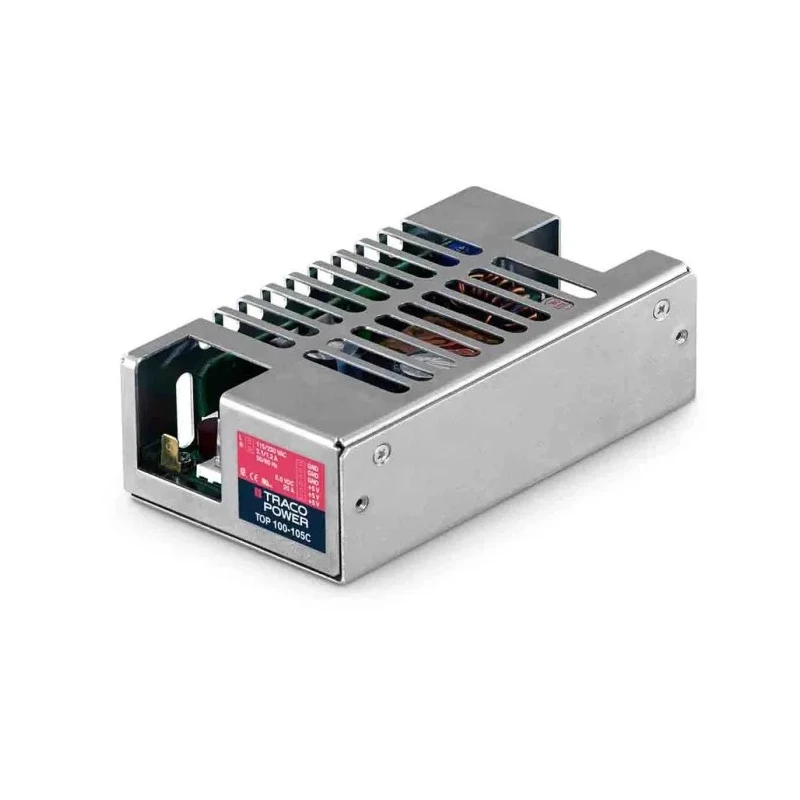 TRACOPOWER AC/DC Power Supply 5V DC 100W 264V AC Chassis Mount TOP 100-105