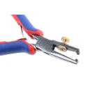 Knipex Multi-Core and Single Core Dual Component Plastic Stripping Pliers 0.1 to 0.8 mm, 140mm Overall 11 92 140 RS