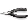 Knipex Long Nose Plier Two-Colour Dual Component Handle Chrome Steel Mirror Polished 115mm Overall Length 35 32 115 ESDRS