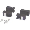METCASE Enclosure Accessory ABS Feet for Use with Metcase Enclosure 34mm x 17mm 665-6381