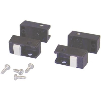 METCASE Enclosure Accessory ABS Feet for Use with Metcase Enclosure 34mm x 17mm 665-6381