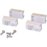 METCASE ABS Feet Accessory for Metcase Enclosure, Grey, 34 mm x 17 mm M5600015