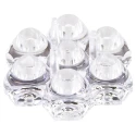 Polymer Optics Modular LED Optics Series 7-Way LED Lens 50 ° Collimator Beam 125