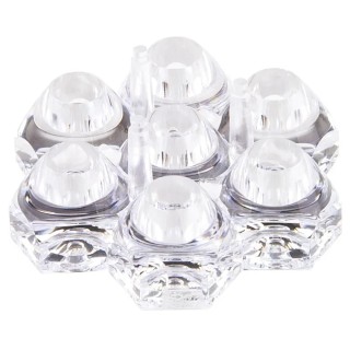 Polymer Optics Modular LED Optics Series 7-Way LED Lens 50 ° Collimator Beam 125