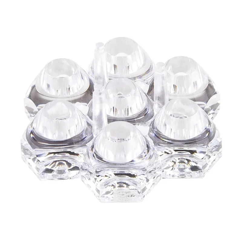 Polymer Optics Modular LED Optics Series 7-Way LED Lens 50 ° Collimator Beam 125