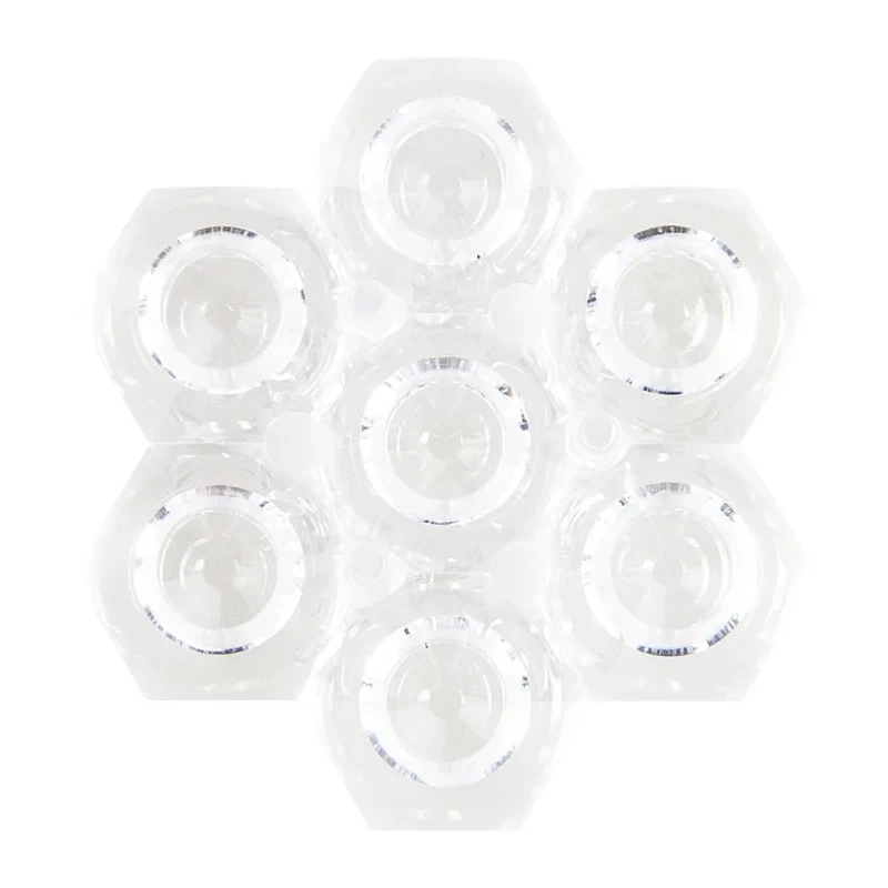 Polymer Optics Modular LED Optics Series 7-Way LED Lens 50 ° Collimator Beam 125