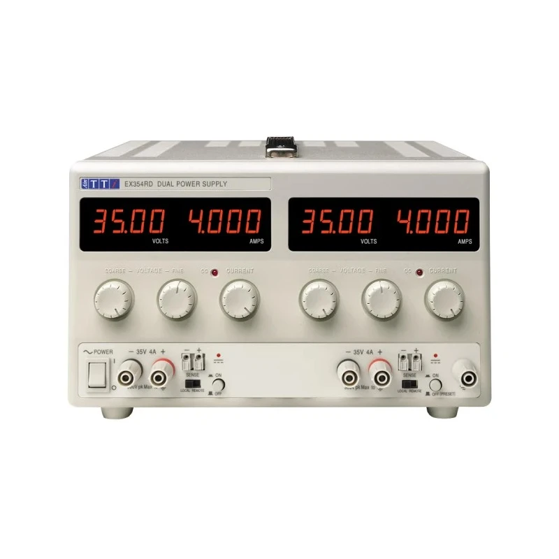 Aim-TTi Digital Bench Power Supply Dual Output 0 V AC to 35 V, 280 W Power, 4 A Max EX354RD