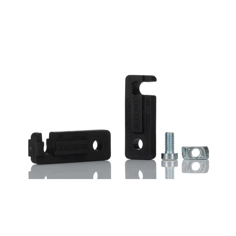 Bosch Rexroth Track Roller Mounting Block PA Construction Black 50 mm Length x 50 mm Width x 50 mm Height Load 3 842 535 667