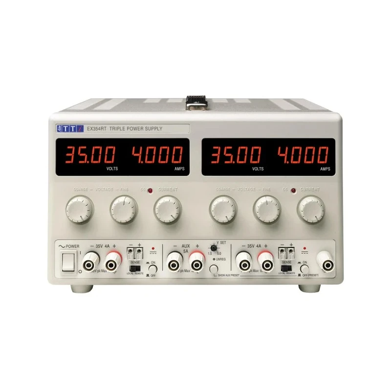Aim-TTi Digital Bench Power Supply, 3-Output 0 V AC to 35 V, 305 W, 4 A Max EX354RT