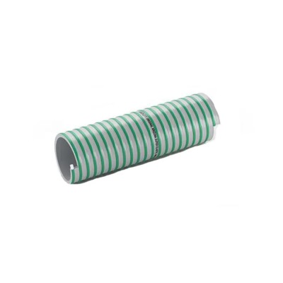 Contitech Polyvinyl Chloride Hose Pipe, 102 mm Inside Diameter, 116.4 mm Outside Diameter, Reinforced, 5 m Length 170102RS5