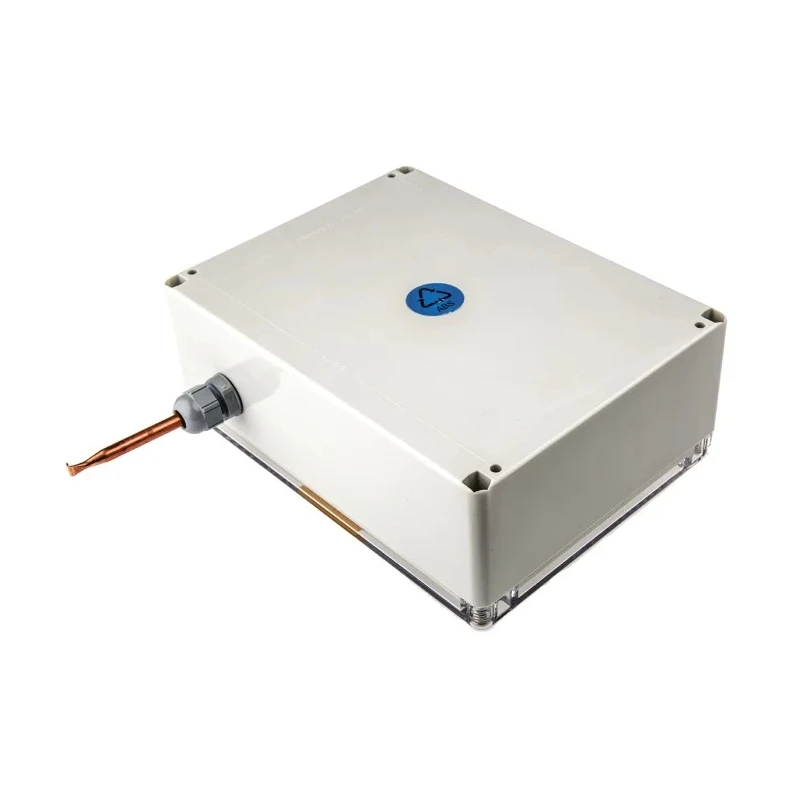 RS PRO Junction Box Trace Heating Thermostat 75 mm x 200 mm x 150 mm, 0 °C to 90 °C 665-7567