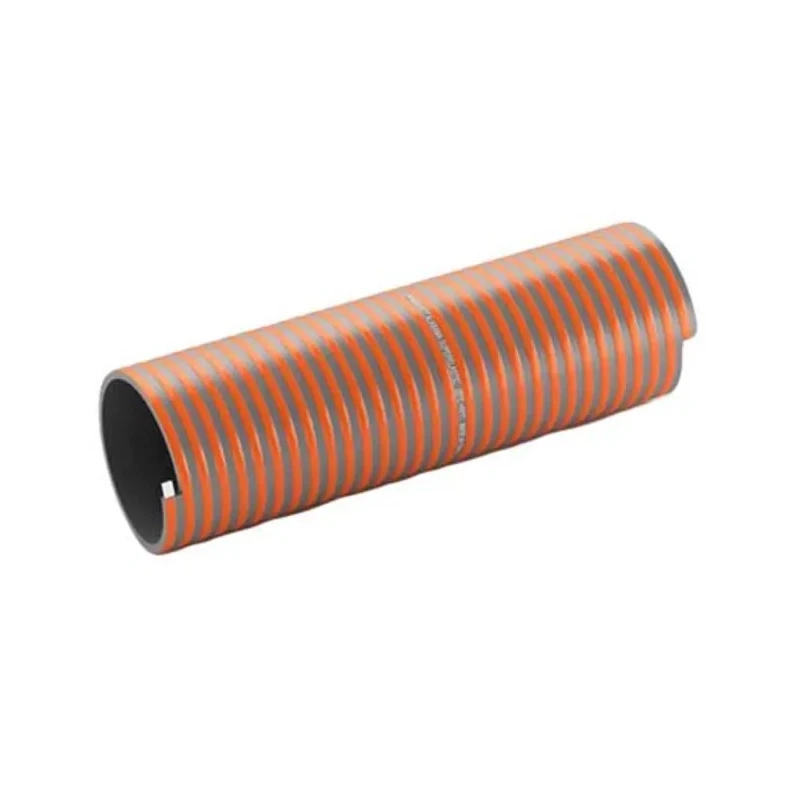 Contitech ALABAMA Polyvinyl Chloride Hose Pipe 76 mm Inside Diameter 85.2 mm Outside Diameter, 10m Length, Orange 171076RS10