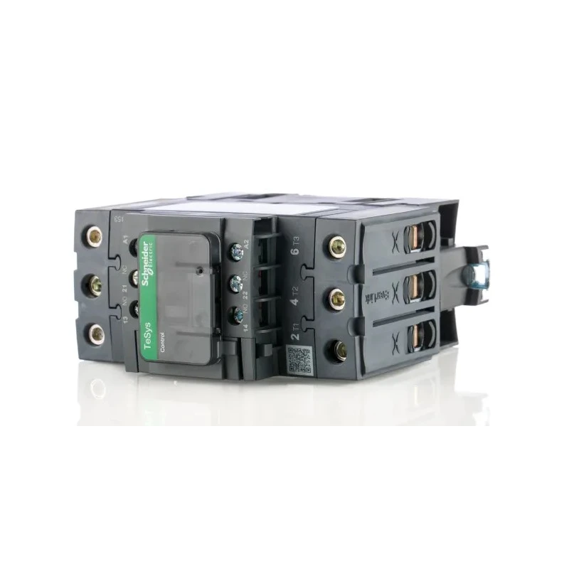 Schneider Electric LC1D Contactor, 3-Pole, 50 A, 22 kW Power Rating, 230V AC Coil, 690V AC Contact Voltage LC1D50AP7