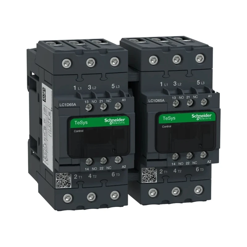Schneider Electric LC2D Contactor, 48V AC Coil, 3-Pole, 65 A, 30 kW, 3 NO, 690V AC LC2D65AE7