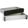 RS PRO 3U 19 Inch Rack Mount Case Ventilated Steel Aluminium, 483 mm x 250 mm x 133 mm 665-7665