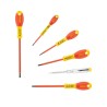 Stanley Insulated Phillips and Slotted Screwdriver Set 6-Piece, Tested to 10,000V, Chrome Vanadium Steel, Model 0-65-441