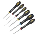 Stanley Precision Screwdriver Set Phillips, Pozidriv, Slotted 6-Piece 0-65-492