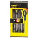 Stanley Tools Standard Screwdriver Set, 5-Piece with Parallel Tips 4 mm, 3.5 mm, 5.5 mm & Phillips PH1, PH2 0-65-440