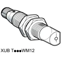 Telemecanique Sensors Polarised Retroreflective Photoelectric Barrel Sensor 800 mm, NPN Output, LED Light XUBTANSWM12